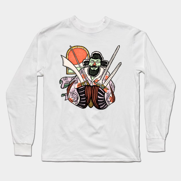 Big Trouble in Little Germany Long Sleeve T-Shirt by Bold City Longsword